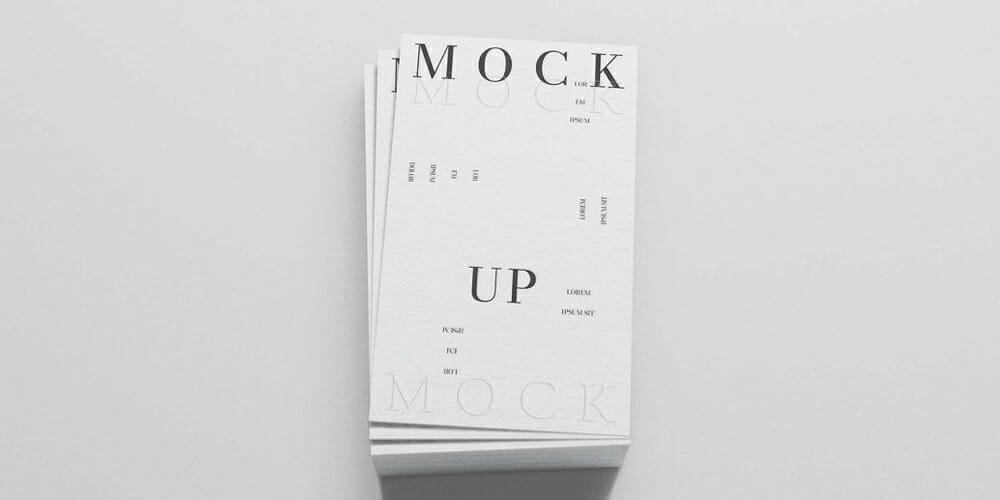 Minimalist Business Card Mockup