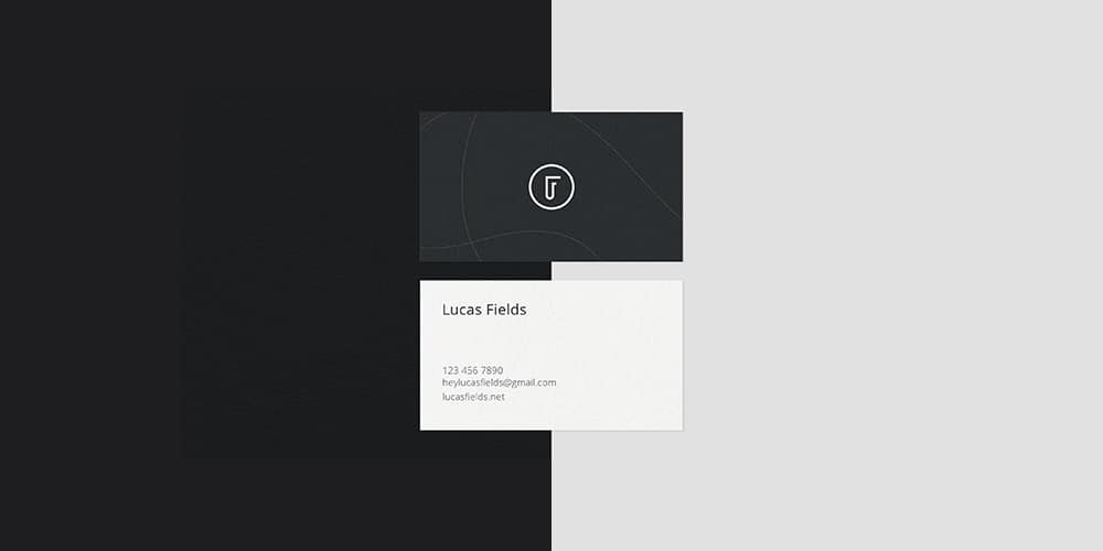 100+ Free Business Card Mockups PSD 226 Minimalist Business Card Mockups