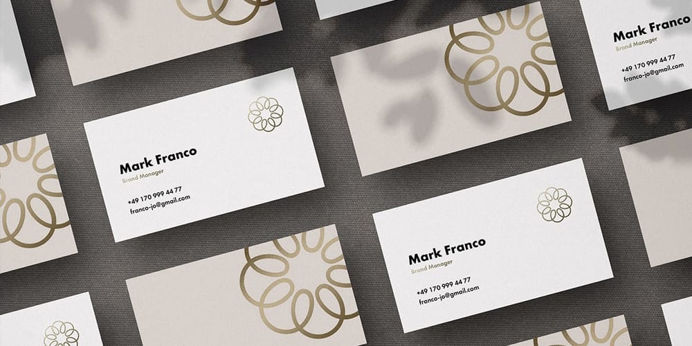 Mote Business Card Mockups