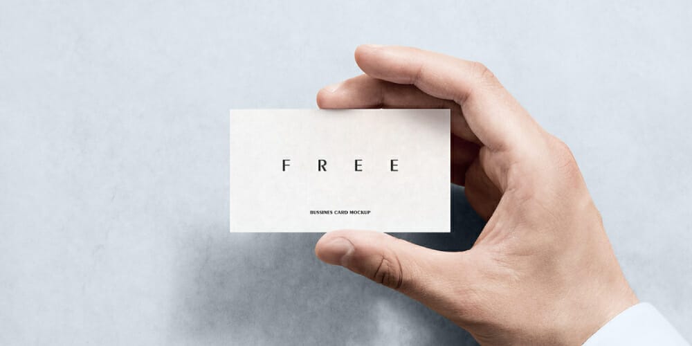 Namecard Mockup Template