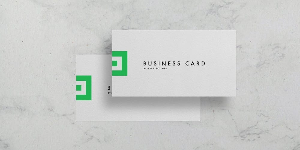 100+ Free Business Card Mockups PSD 530 Natural Paper Texture Business Card Mockup