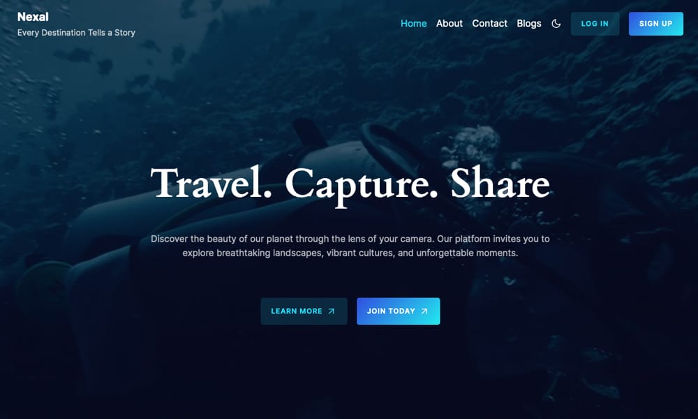100+ Free Photography WordPress Themes 2024 106 Nexal Theme