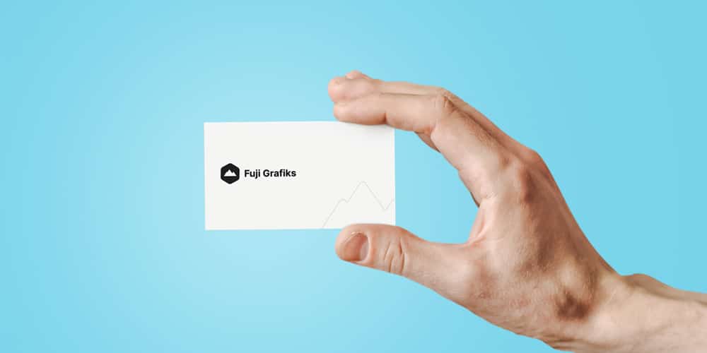 100+ Free Business Card Mockups PSD 1029 Person Holding Business Card Mockup