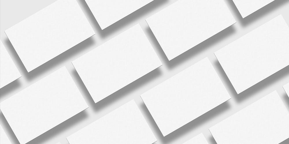 100+ Free Business Card Mockups PSD 1131 Perspective Business Card Mockup