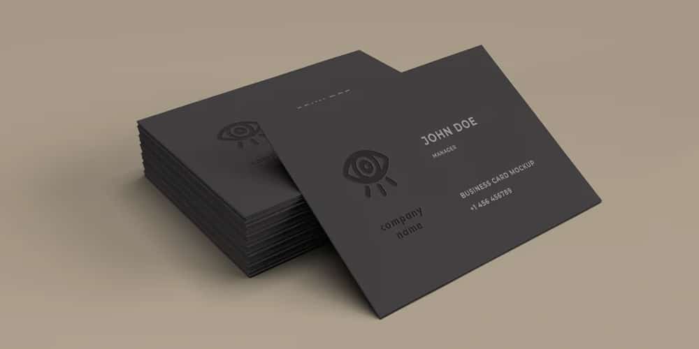 100+ Free Business Card Mockups PSD 192 Photo Based Business Card Mockup