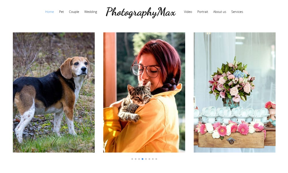 100+ Free Photography WordPress Themes 2024 4 PhotographyMax