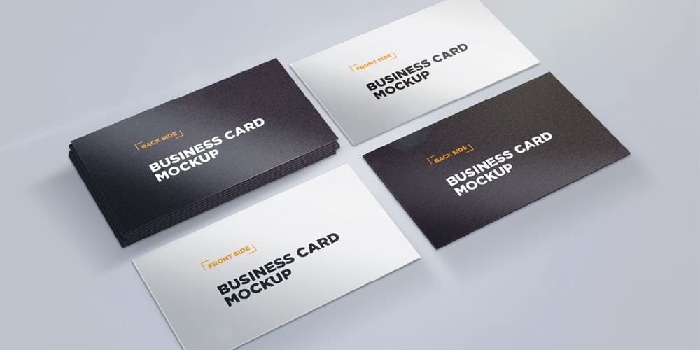 100+ Free Business Card Mockups PSD 258 Premium Business Card Mockup