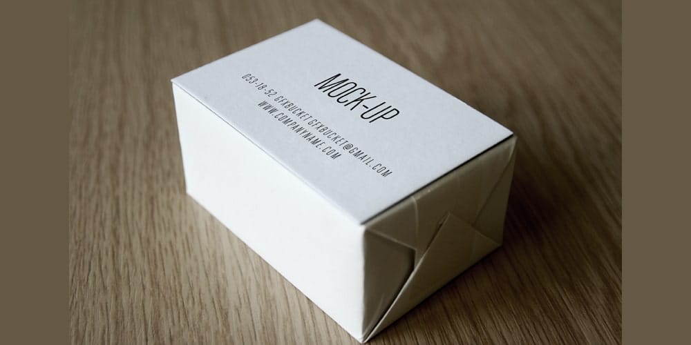 100+ Free Business Card Mockups PSD 1127 Simple Business Card Deck Mockup PSD