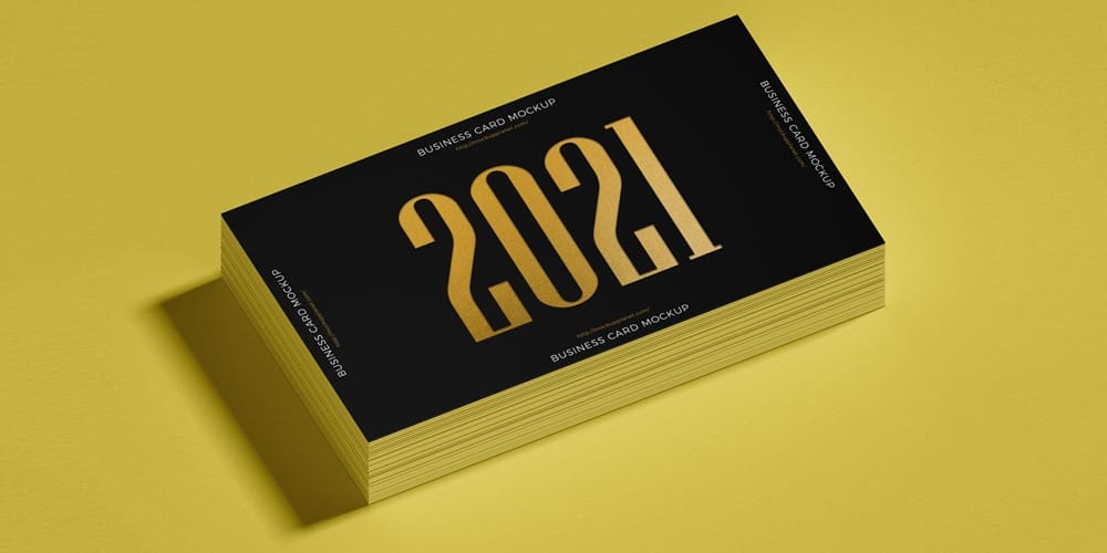 100+ Free Business Card Mockups PSD 220 Stack of Business Card Mockup Design