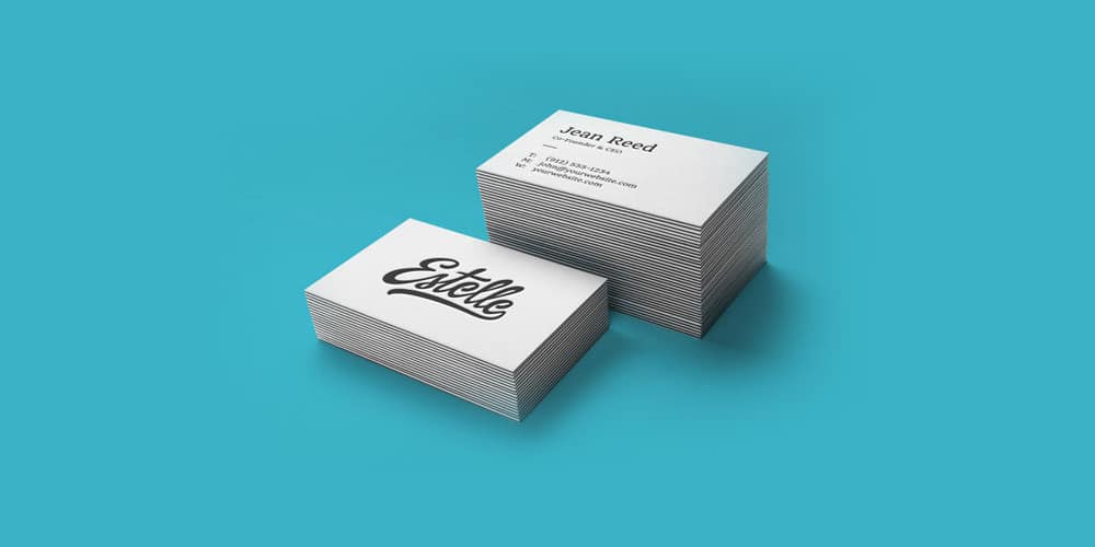 100+ Free Business Card Mockups PSD 506 Stacked Business Card MockUp