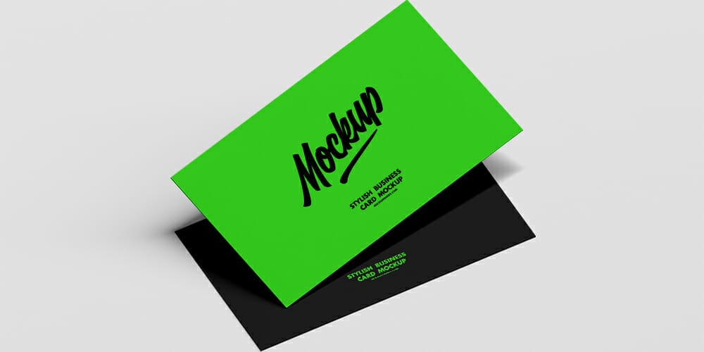 Stylish Business Card Mockup