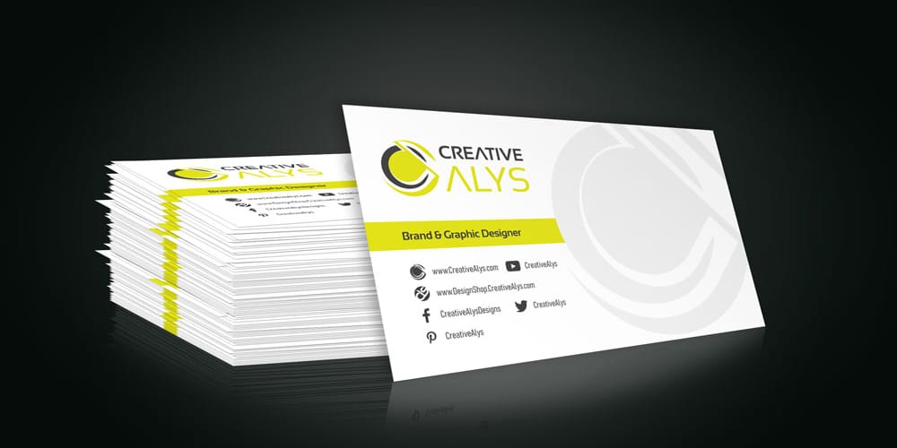 100+ Free Business Card Mockups PSD 768 Stylish Stacked Business Card Mockup