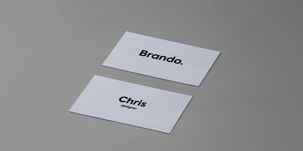 100+ Free Business Card Mockups PSD 166 Textured Business Cards Mockup