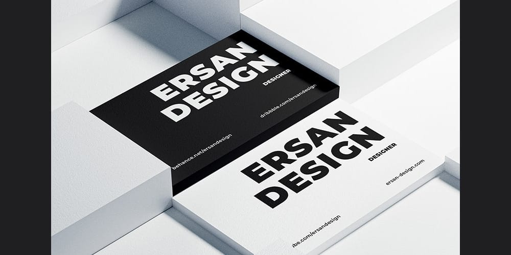 100+ Free Business Card Mockups PSD 413 Textured Paper Business Card Mockups