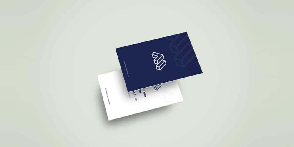 Two Business Cards Mockup