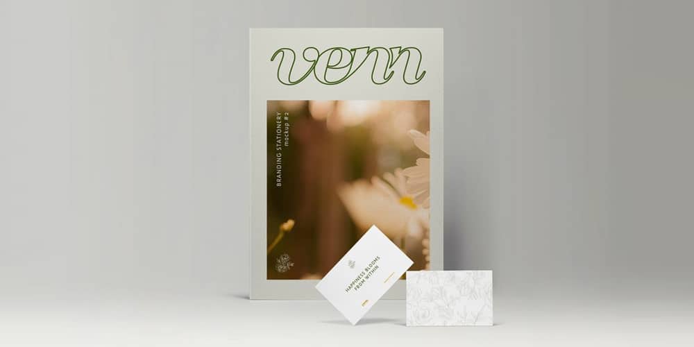 100+ Free Business Card Mockups PSD 997 US Paper with Business Cards Mockup
