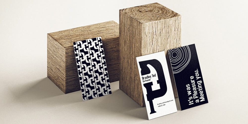 100+ Free Business Card Mockups PSD 157 Vertical Business Cards Mockup