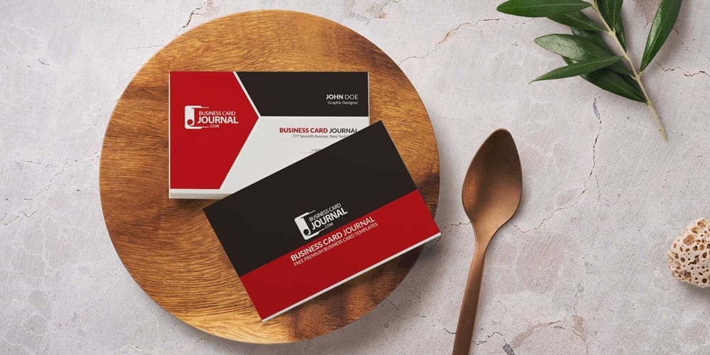 100+ Free Business Card Mockups PSD 344 Vintage Business Card Mockup
