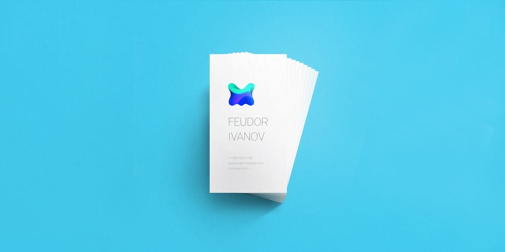 100+ Free Business Card Mockups PSD 895 business card mockup with realistic shadows