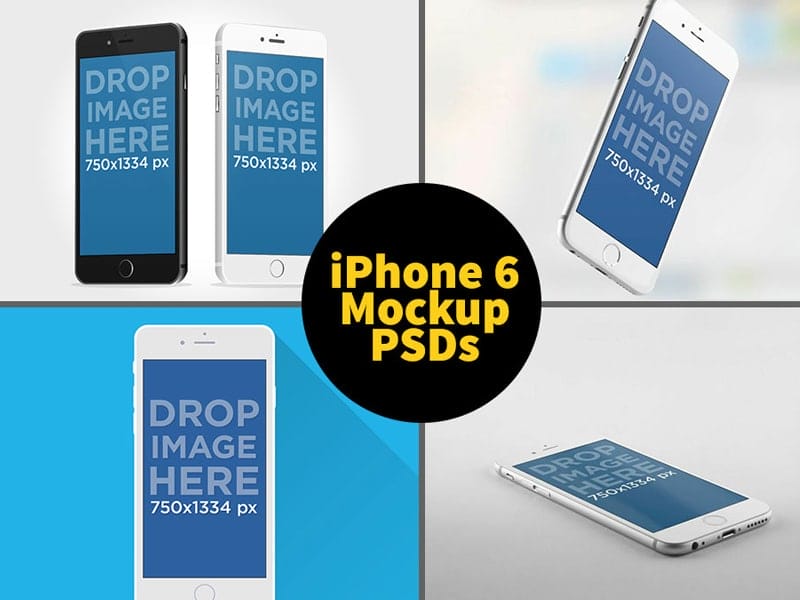 iPhone 6 Mockup PSD