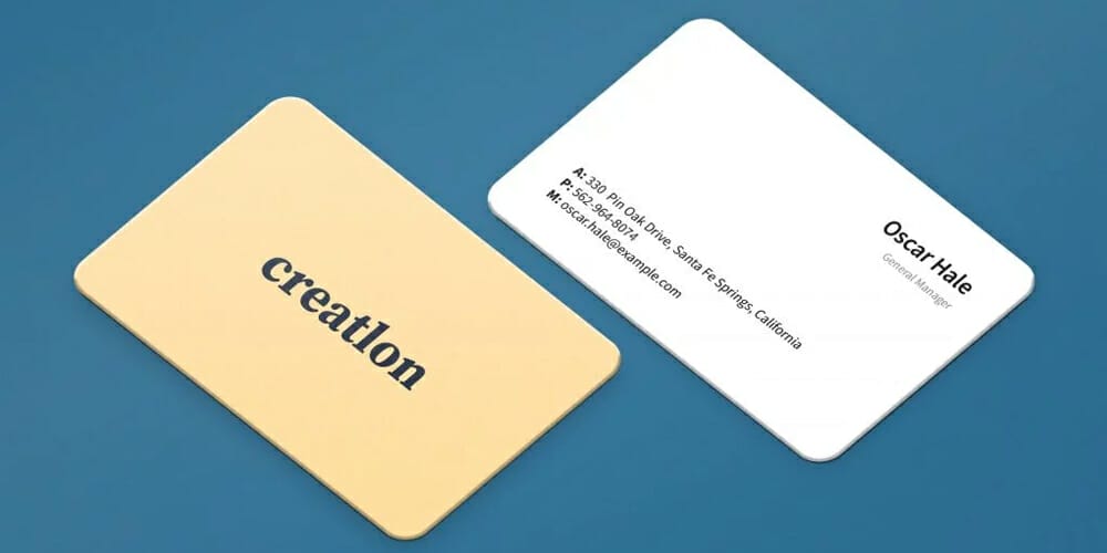 100+ Free Business Card Mockups PSD 16 realistic business card mockup