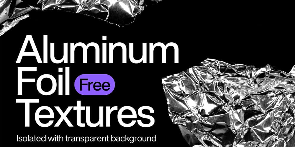 Aluminium Foil Textures