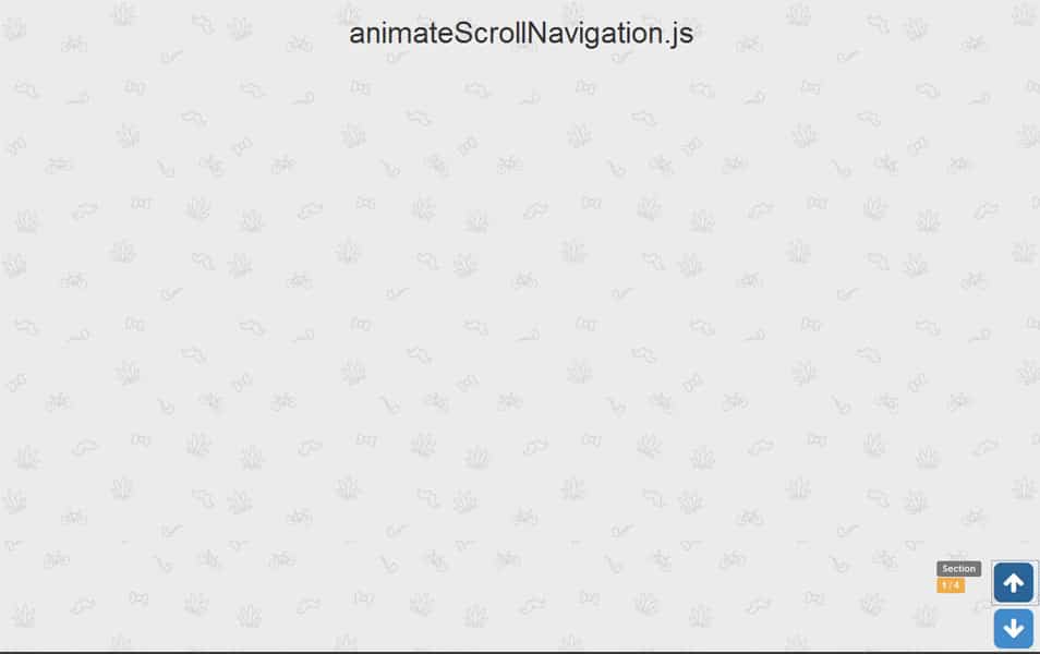 75+ Best jQuery Scrolling Plugins for Websites 64 AnimateScrollNavigation.js