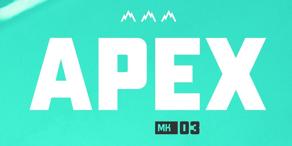 Apex Mk3 Display Typeface