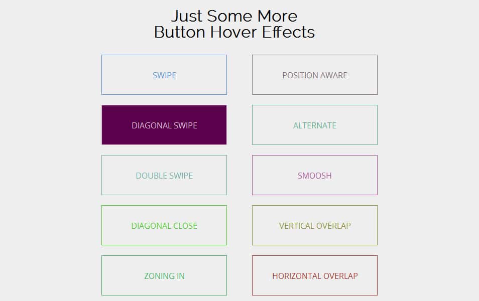 Button Hover Effects