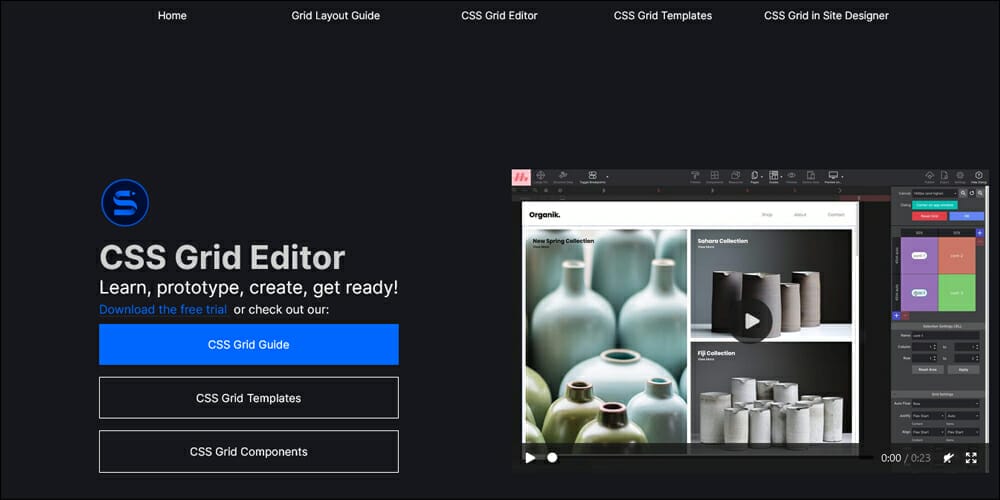 CSS Grid Editor