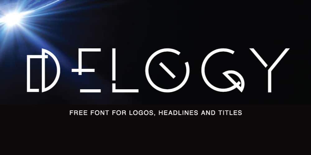 Delogy Display Font