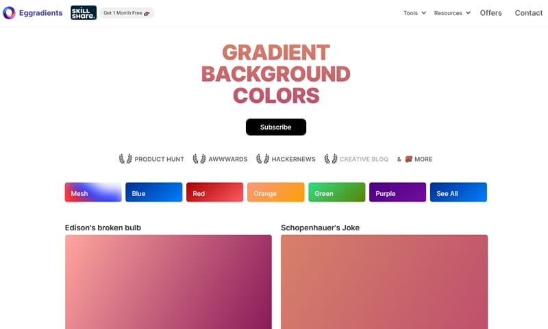 Eggradients