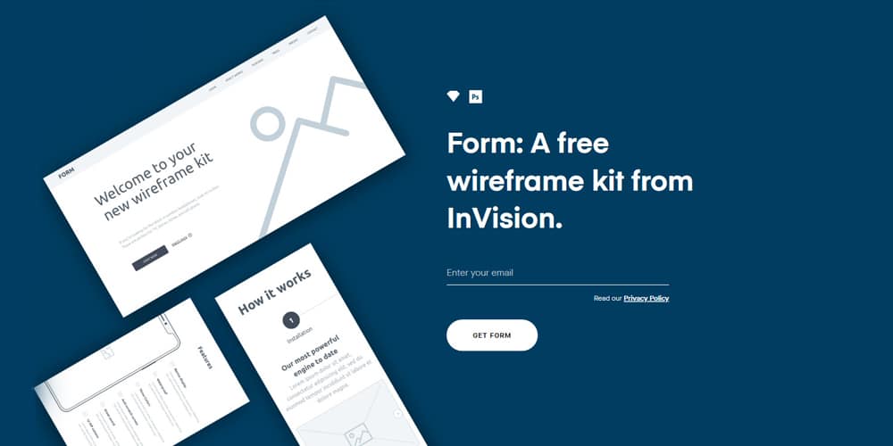 Wireframing Tools, Resources, Articles 31 Form Wireframe Kit