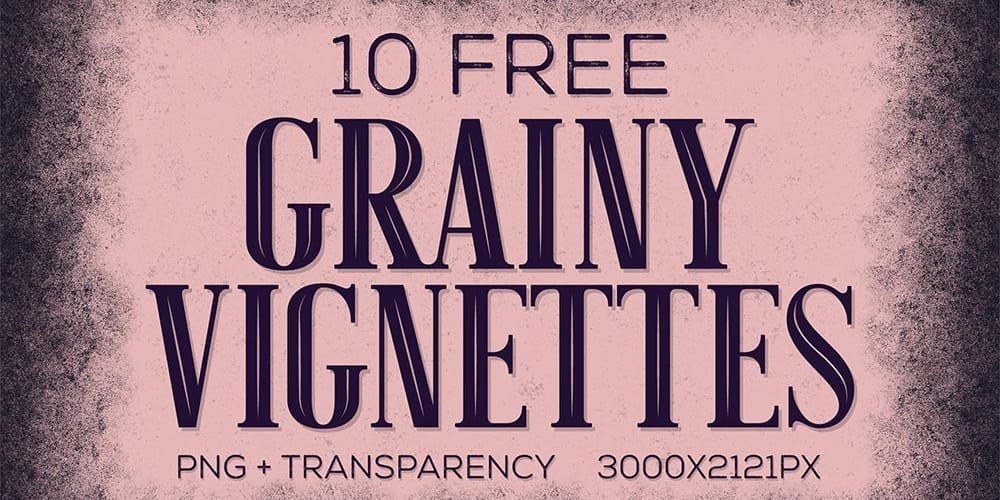 Free Grainy Vignette Textures