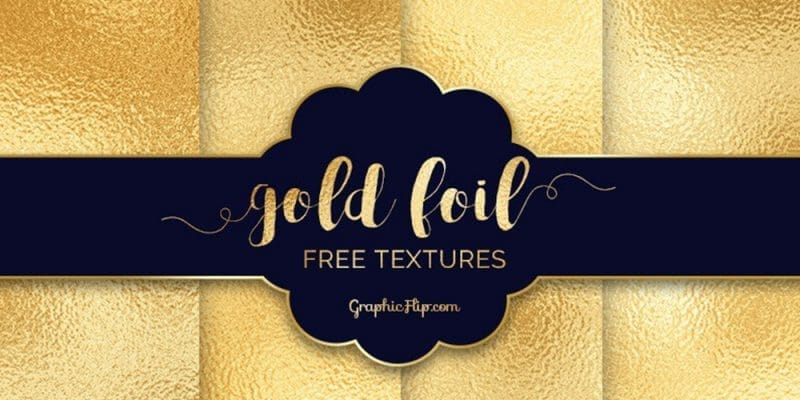 Gold Foil Textures