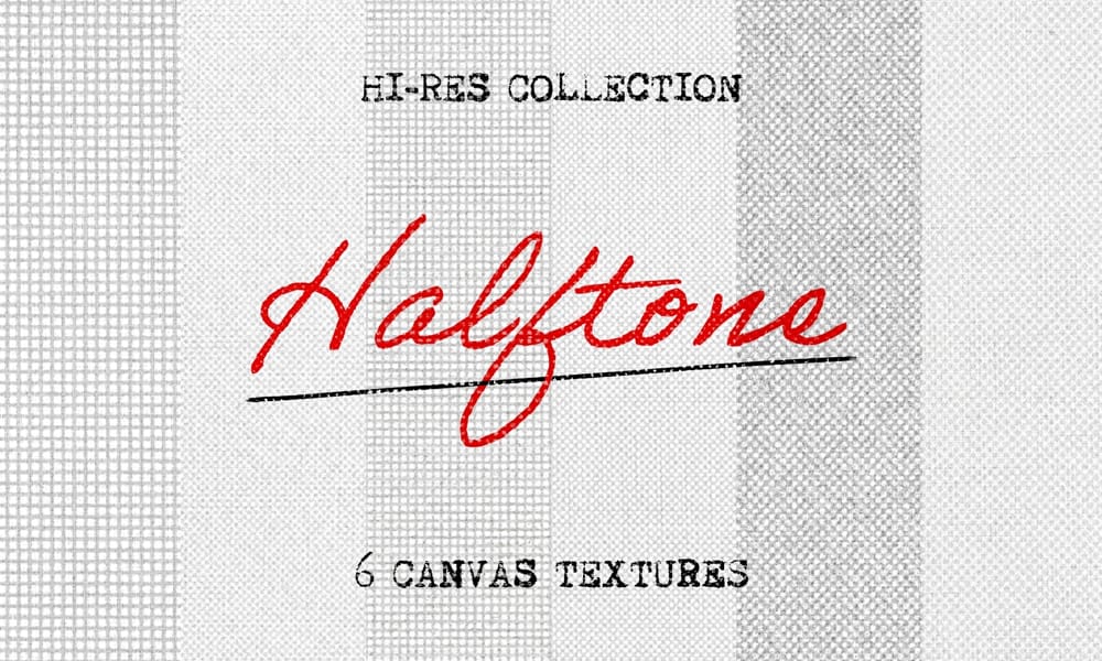 Best Collection of Free Textures 283 Halftone Canvas Textures