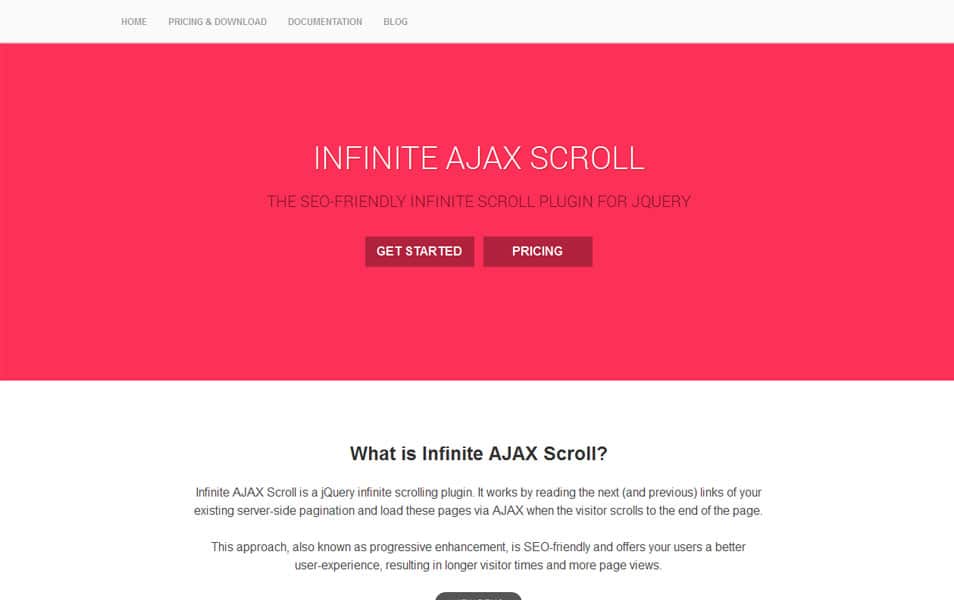 75+ Best jQuery Scrolling Plugins for Websites 22 Infinite AJAX Scroll