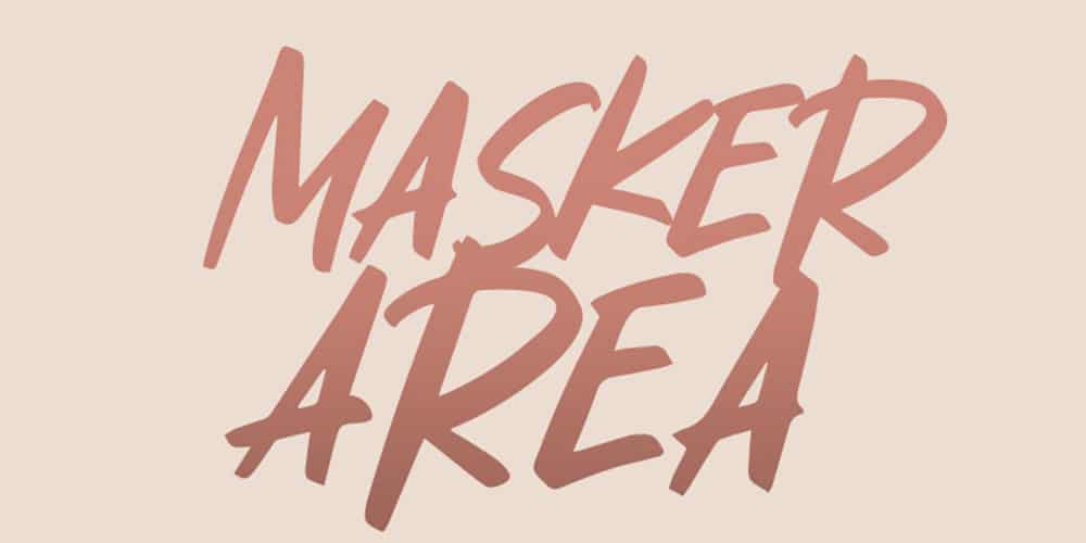 Masker Area Font