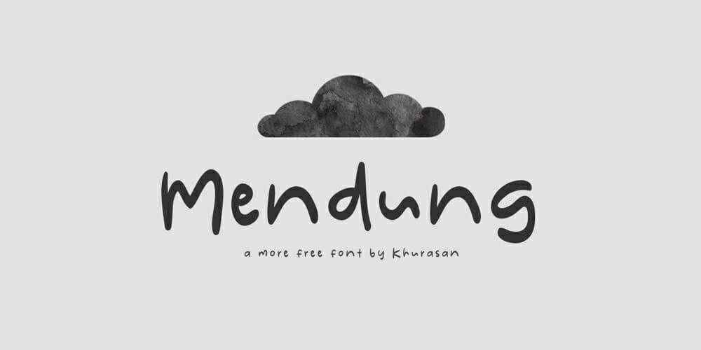 Mendung Font