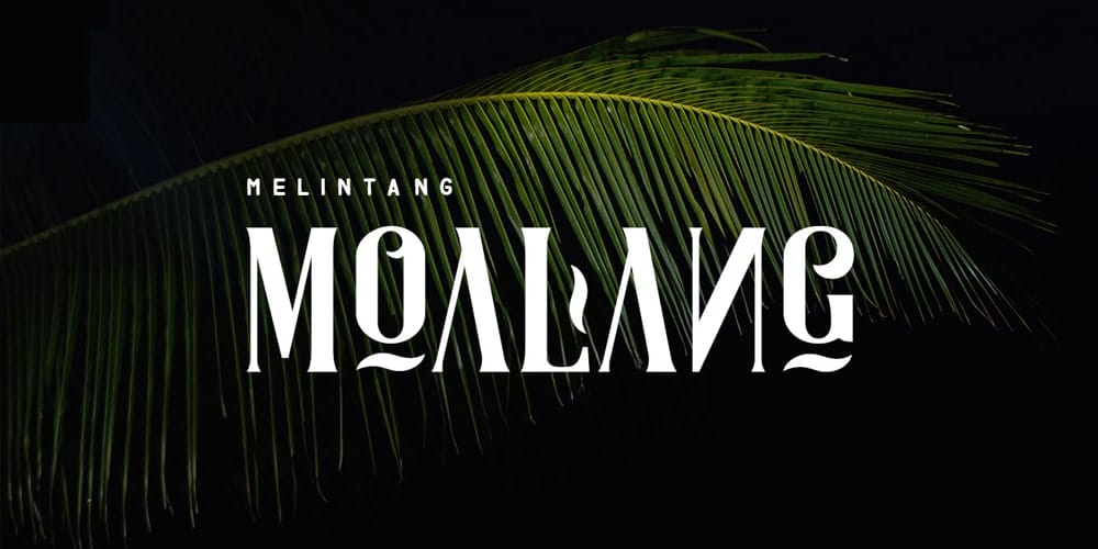 Moalang Display Font