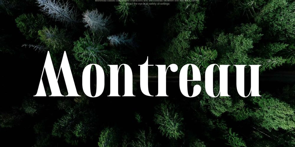 Montreau Font