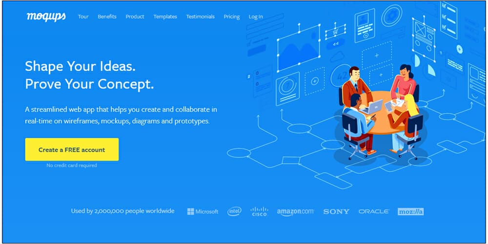 Wireframing Tools, Resources, Articles 27 Moqups