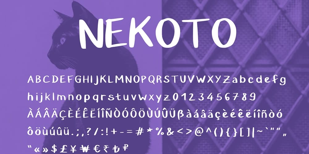 Nekoto Font