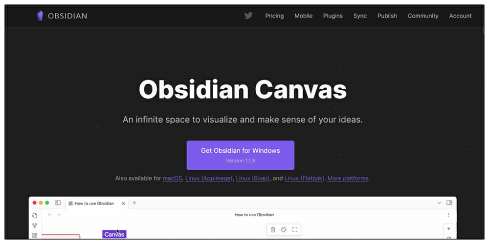 Wireframing Tools, Resources, Articles 28 Obsidian Canvas