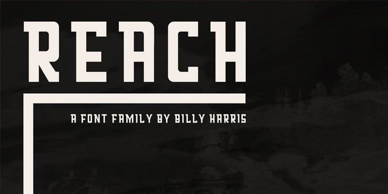 Reach Font