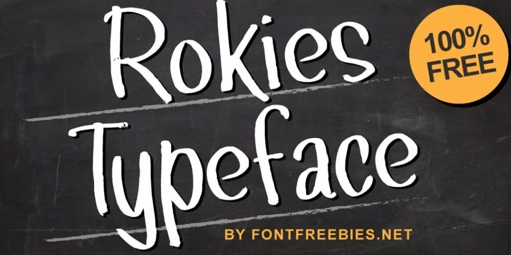 Rokies Display Font