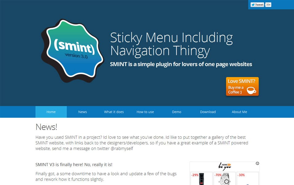 75+ Best jQuery Scrolling Plugins for Websites 39 SMINT