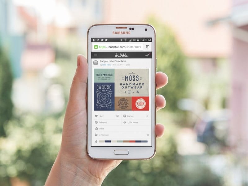 Latest Free Web Elements From December 2014 35 Samsung Galaxy S5 MockUp PSD