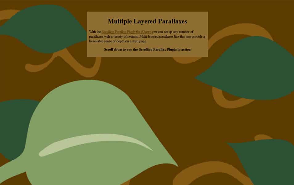 75+ Best jQuery Scrolling Plugins for Websites 36 Scrolling Parallax Plugin
