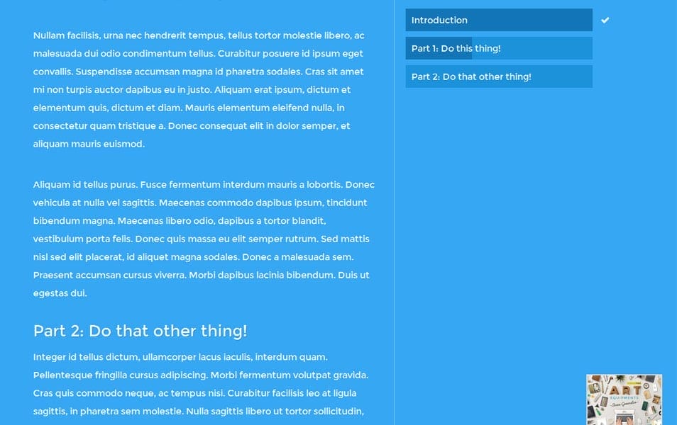75+ Best jQuery Scrolling Plugins for Websites 60 Scrolling Progress Bar